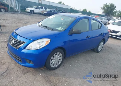 2014 Nissan Versa 1.6 S+ from USA, damaged, VIN 3N1CN7AP2EL839194